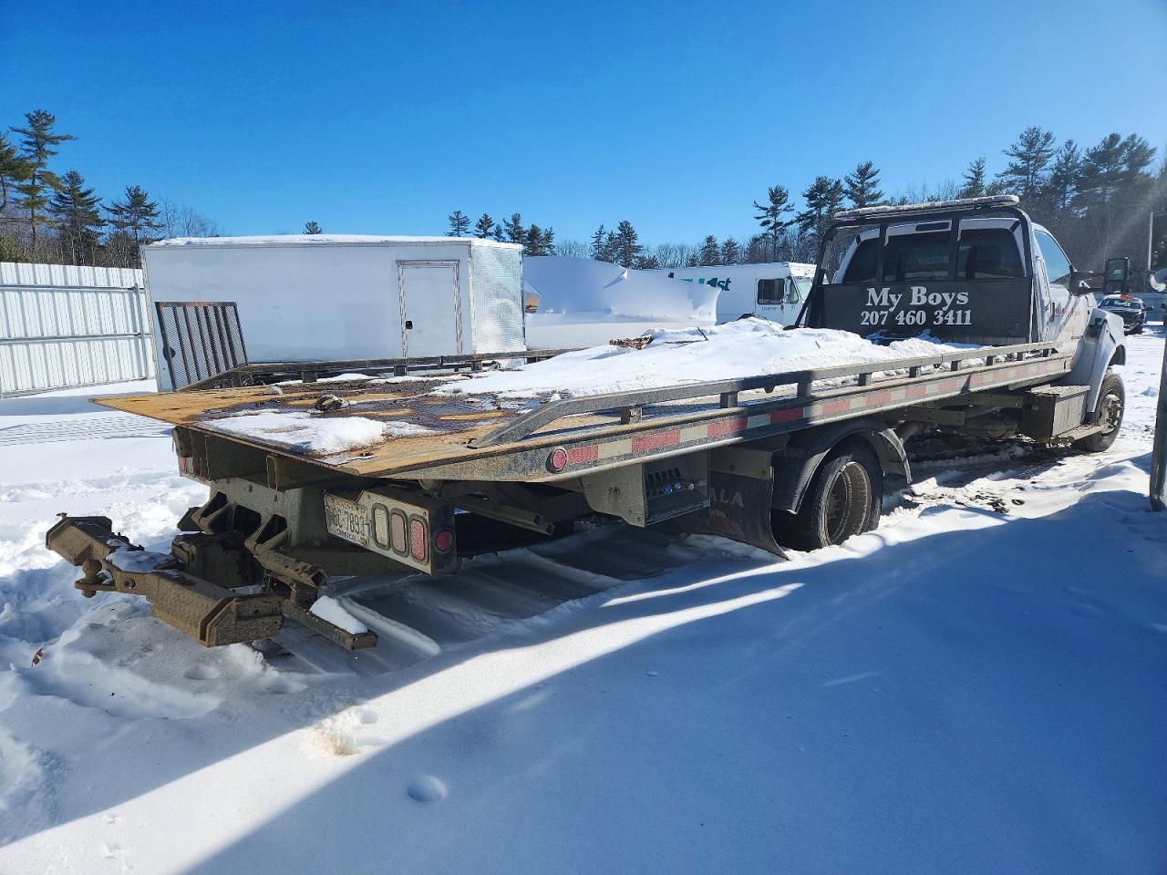 2017 Ford F650 Super Duty Rollback Truck - Фото 4