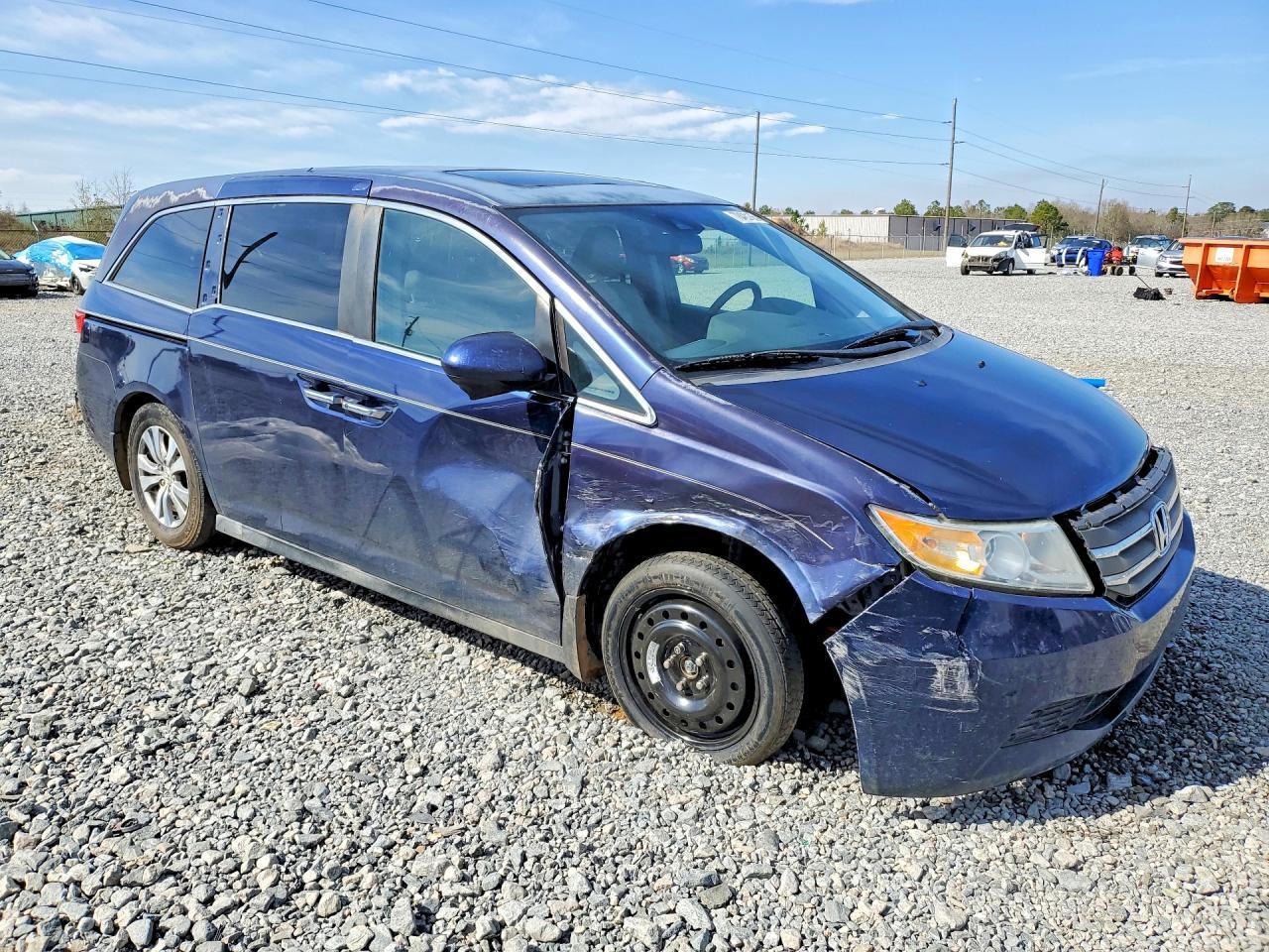 2014 Honda Odyssey Exl - Фото 4