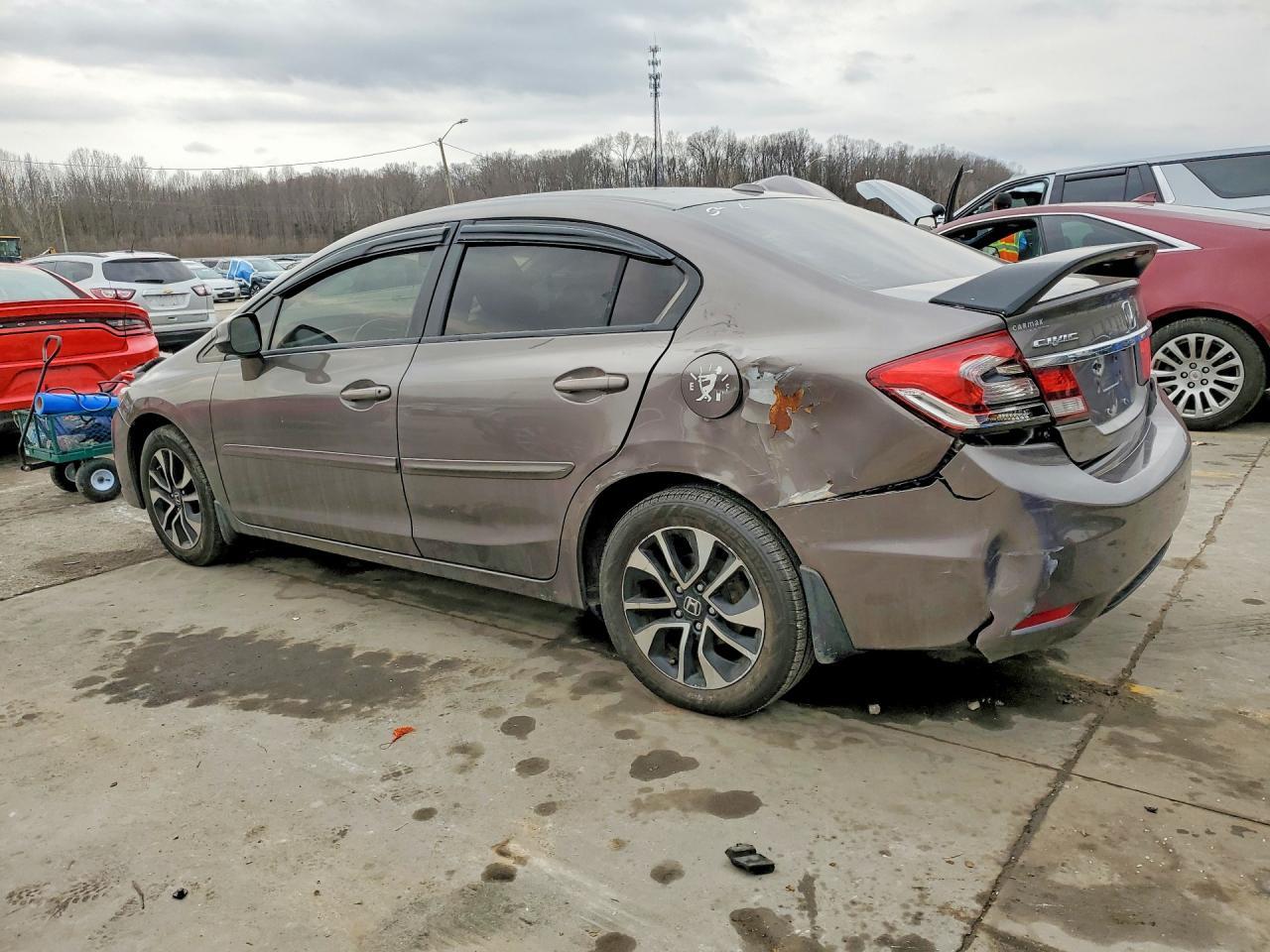2013 Honda Civic Exl - Фото 2