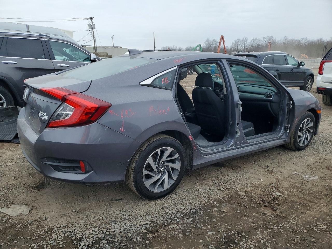 2017 Honda Civic Ex - Фото 3