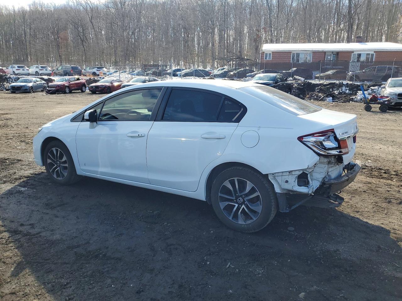 2015 Honda Civic Ex - Фото 2