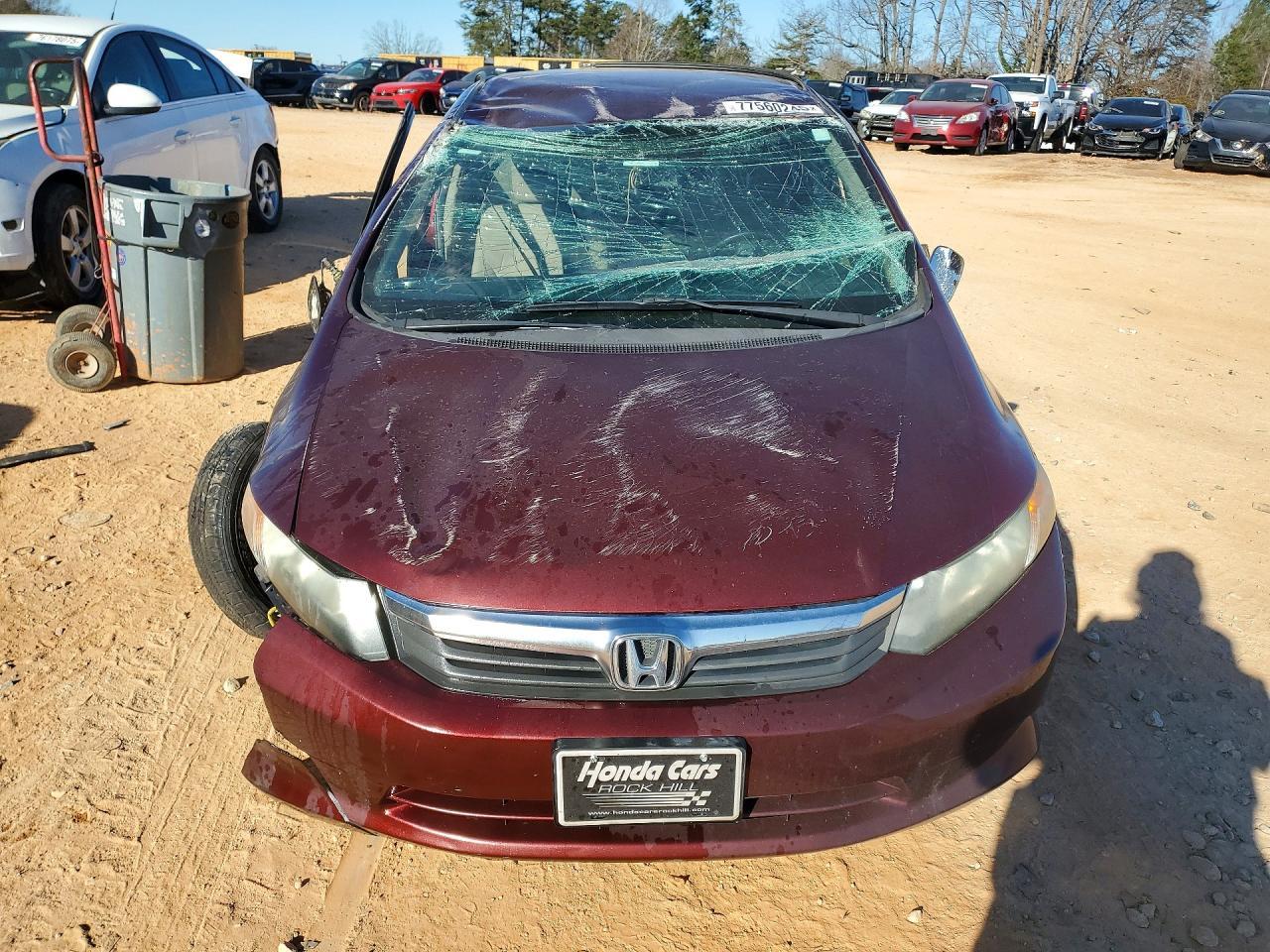 2012 Honda Civic Lx - Фото 5