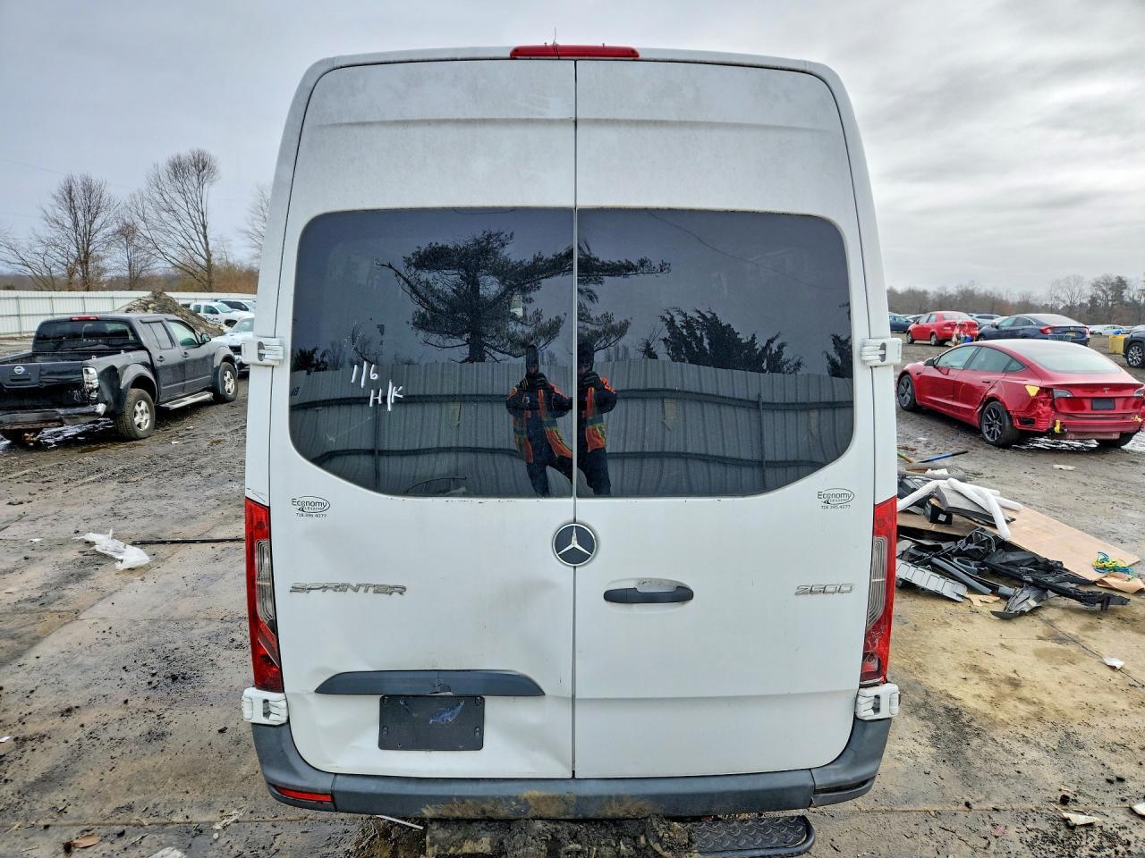 2021 Mercedes Benz Sprinter 2500 2.0L 4C Tdsl Ext Cargo High Roof - Фото 6