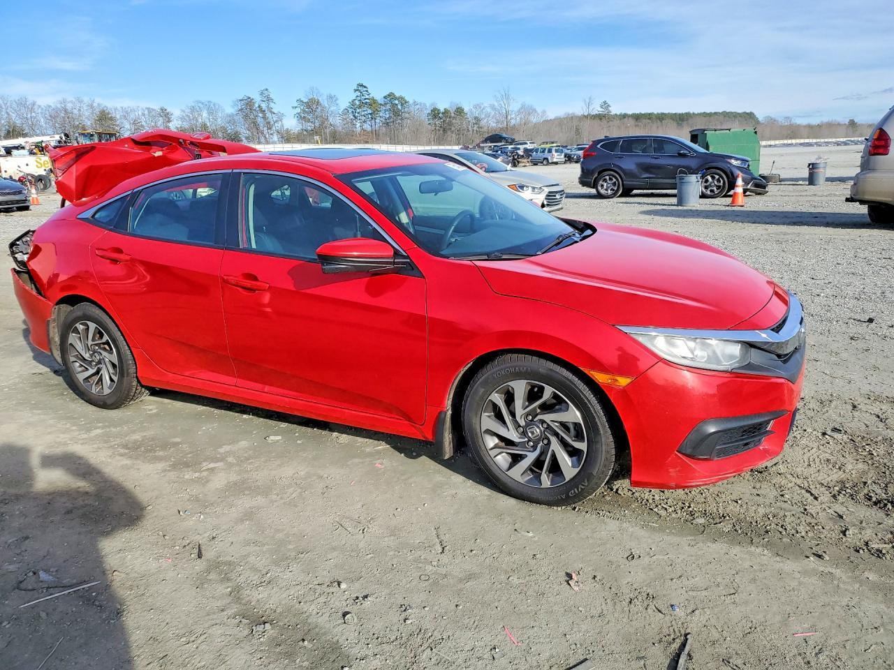 2017 Honda Civic Ex - Фото 4