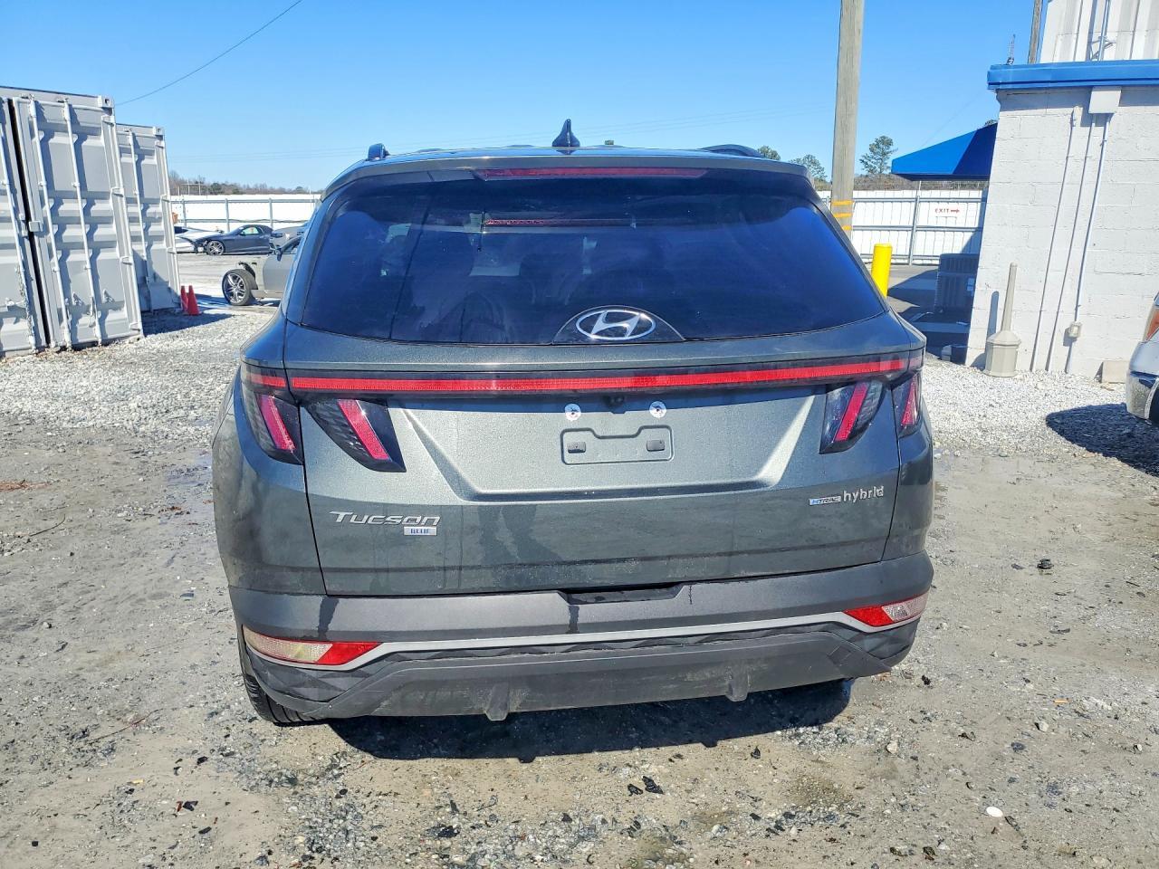 2022 Hyundai Tucson Hybrid Blue - Image 6