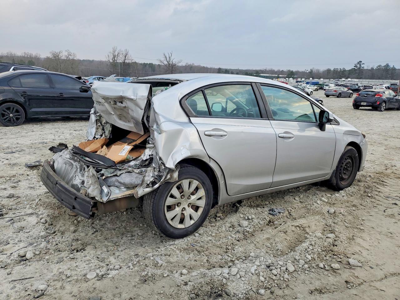 2012 Honda Civic Lx - Фото 3