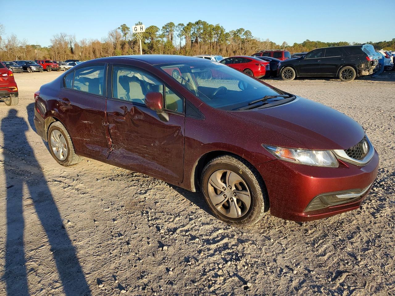 2013 Honda Civic Lx - Фото 4