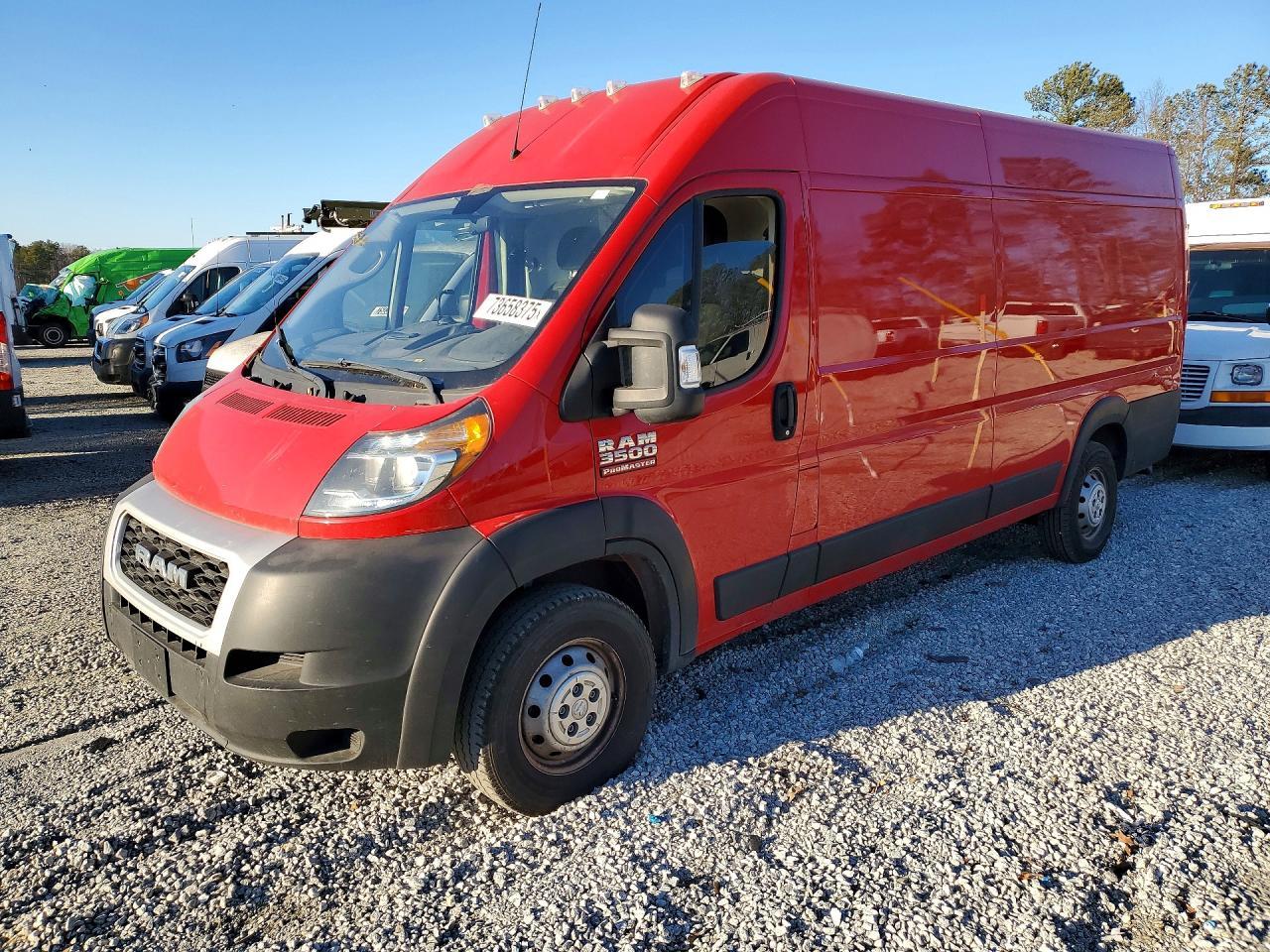2020 Ram Promaster 3500 Delivery Van