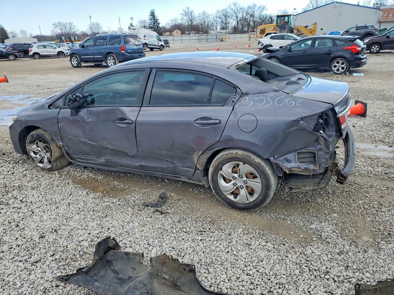 2015 Honda Civic Lx - Фото 2