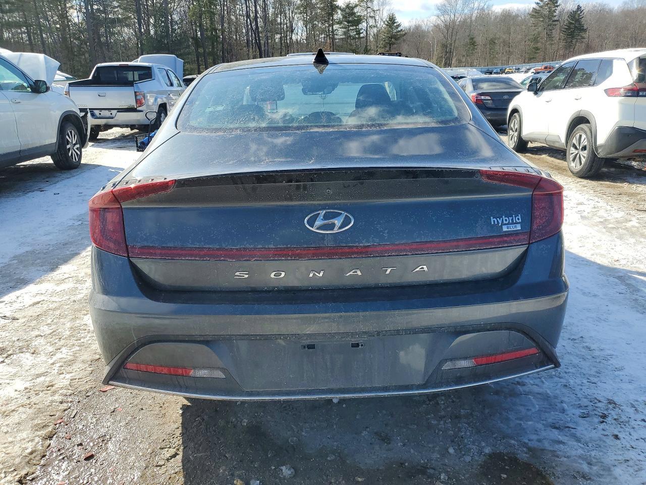 2021 Hyundai Sonata Hybrid Blue - Фото 6