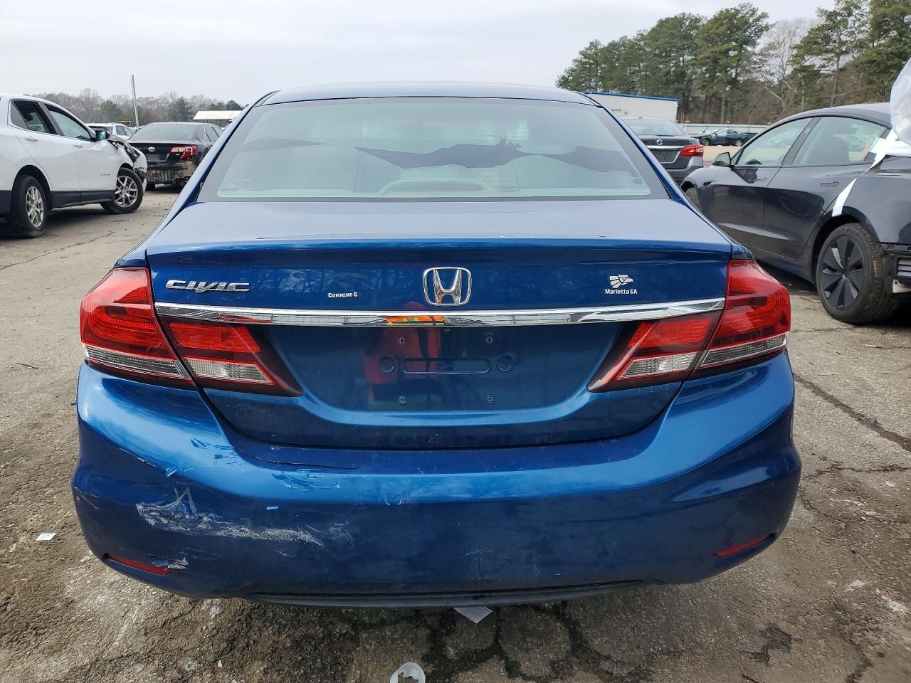 2013 Honda Civic Lx - Фото 6