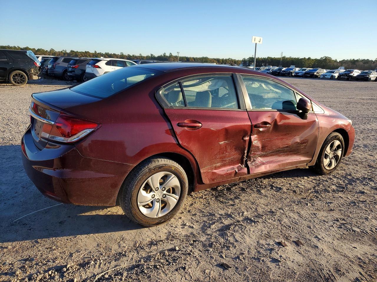 2013 Honda Civic Lx - Фото 3
