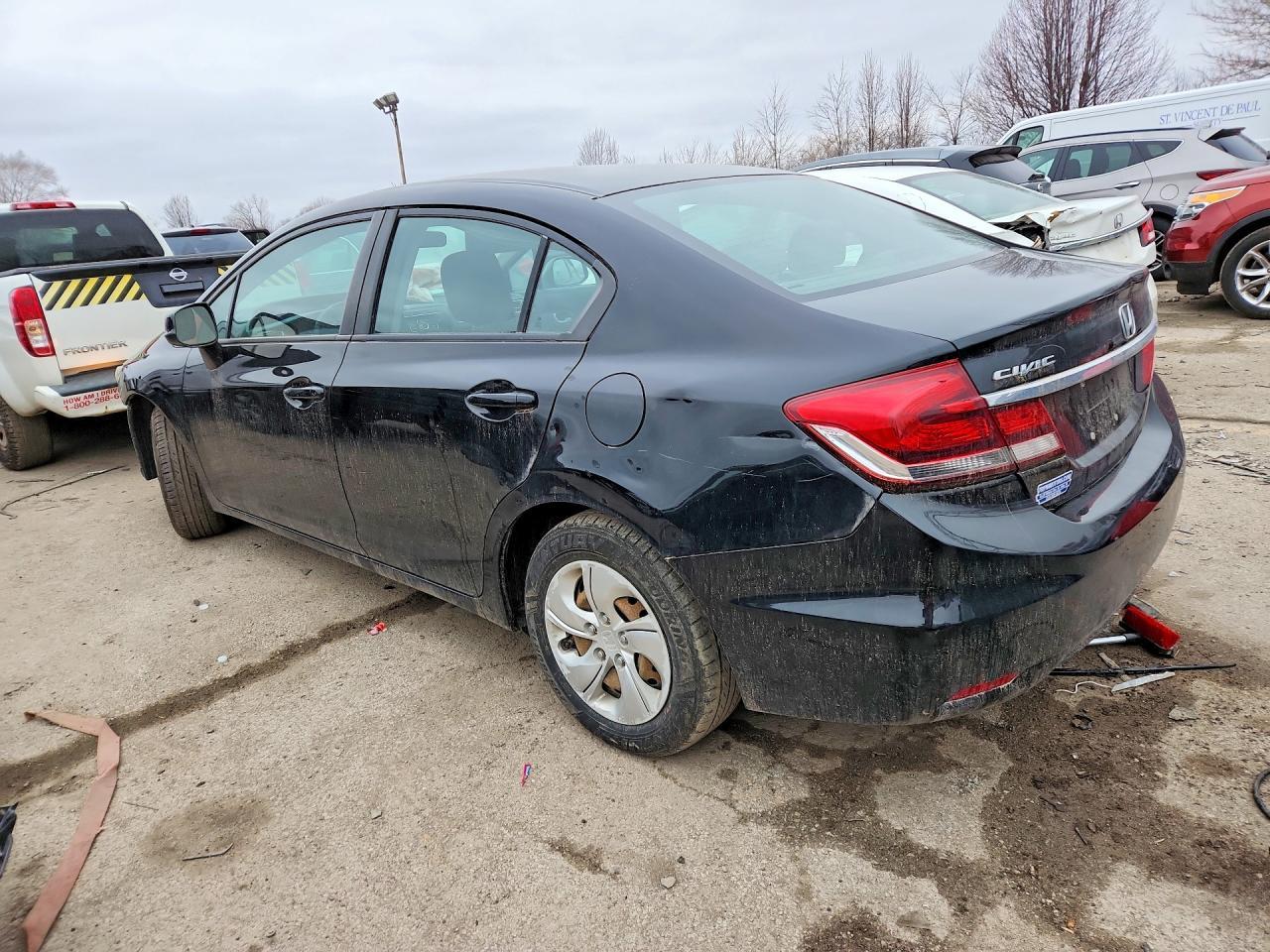 2013 Honda Civic Lx - Фото 2