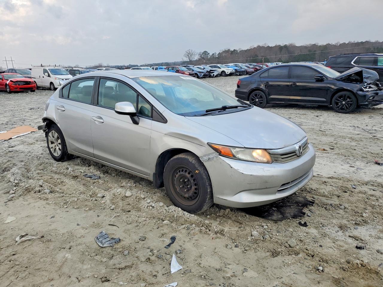 2012 Honda Civic Lx - Фото 4