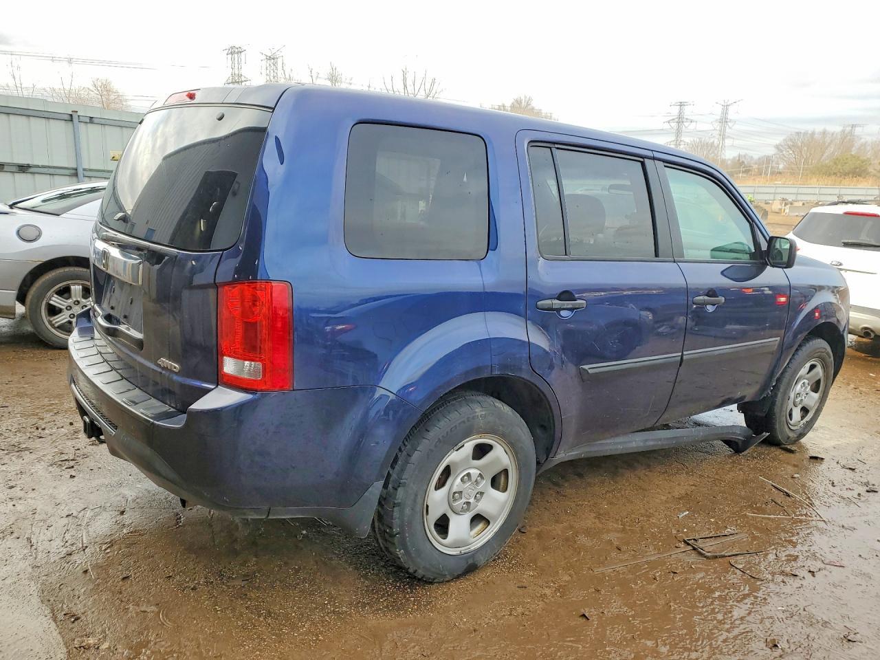 2015 Honda Pilot Lx - Фото 3