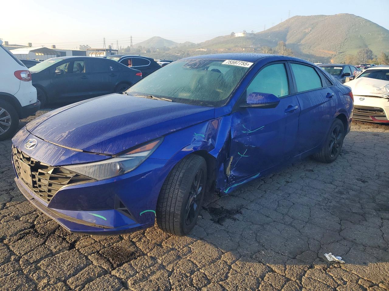 2023 Hyundai Elantra Blue