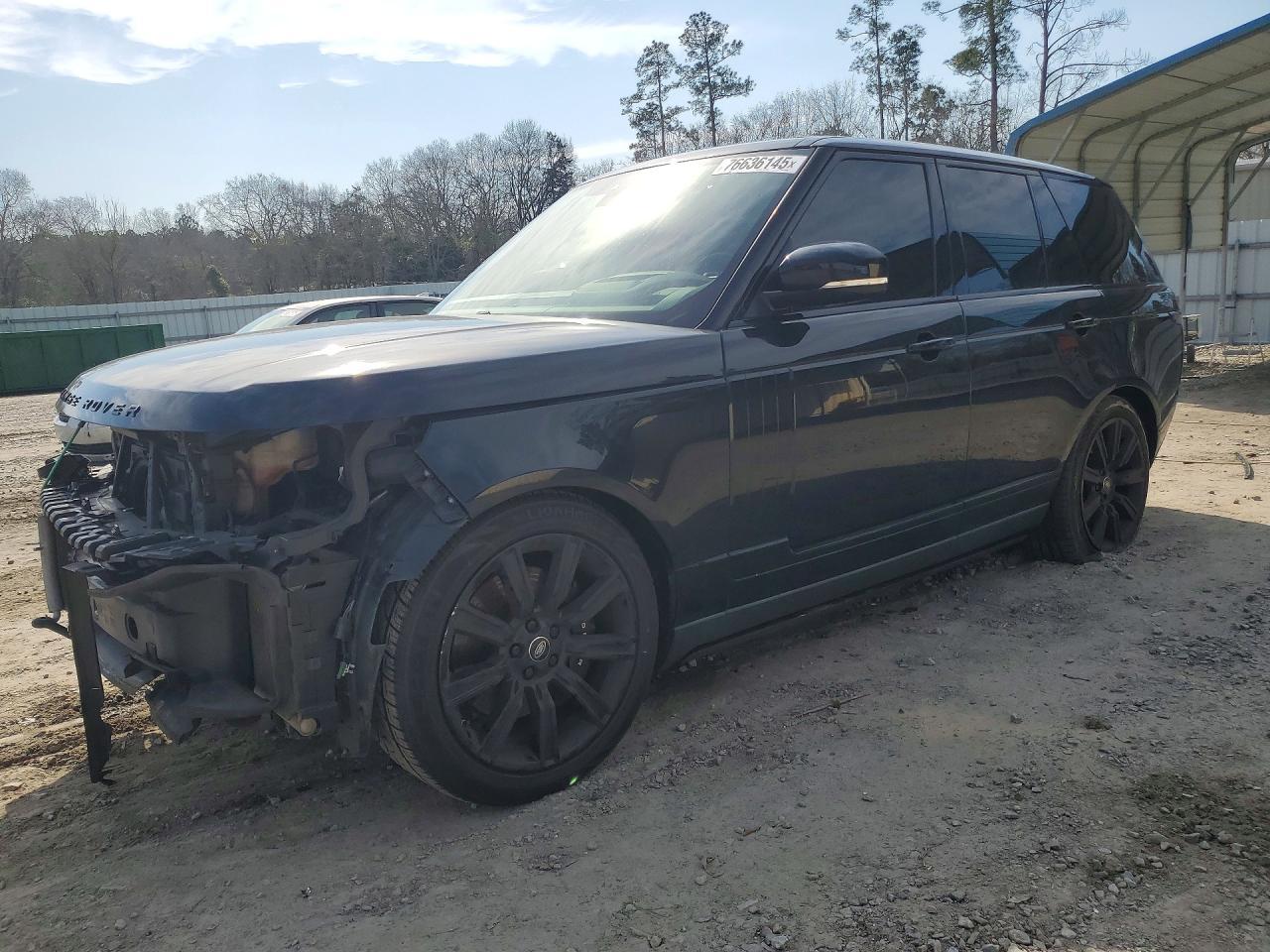 2019 Land Rover Range Rover Hse