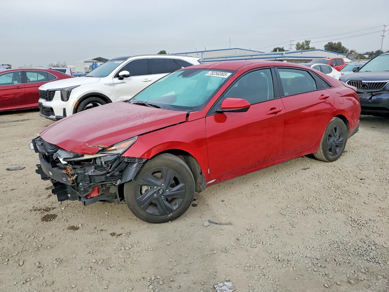 2022 Hyundai Elantra Hybrid Blue