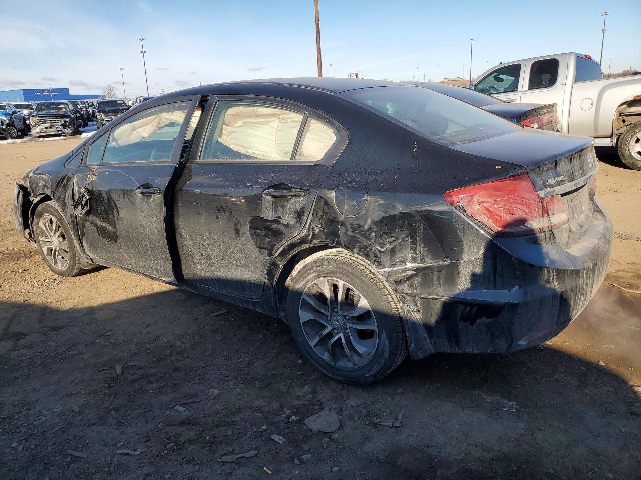 2013 Honda Civic Ex - Фото 2