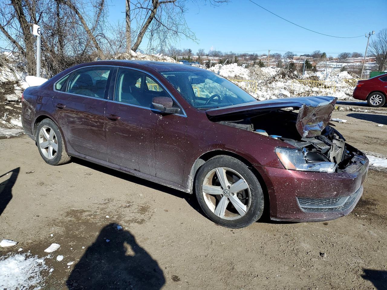2013 Volkswagen Passat Se - Фото 4