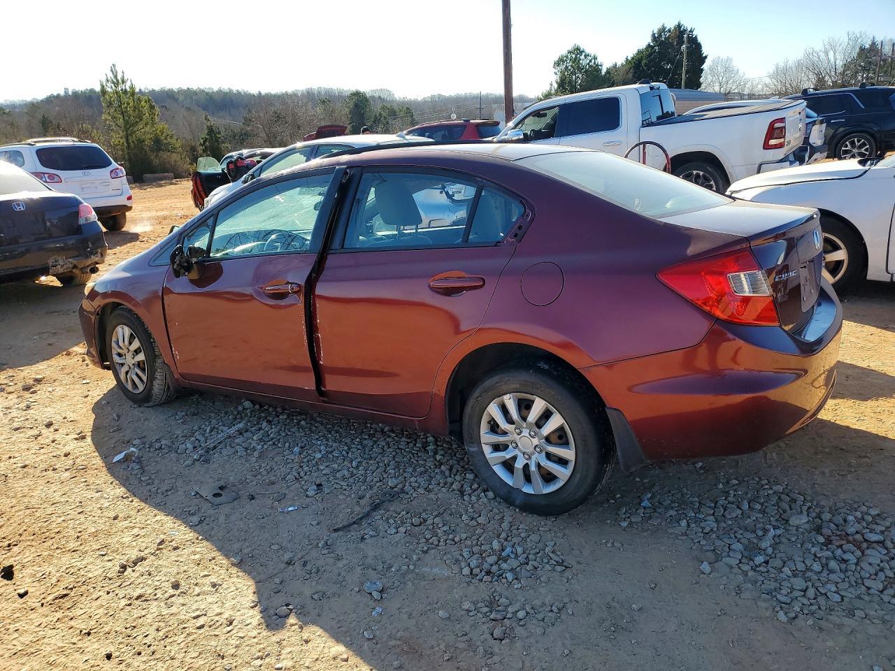 2012 Honda Civic Lx - Фото 2