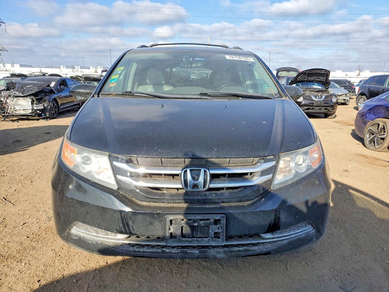 2014 Honda Odyssey Exl - Фото 5