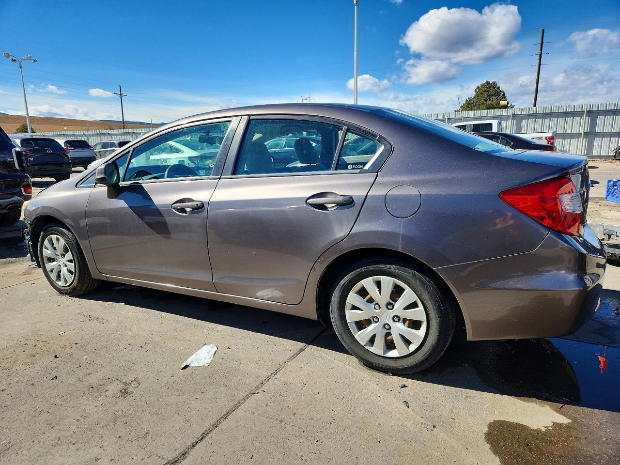 2012 Honda Civic Lx - Фото 2