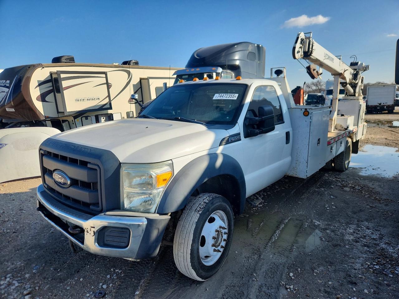 2014 Ford F550 Super Duty Crane Truck - Фото 2