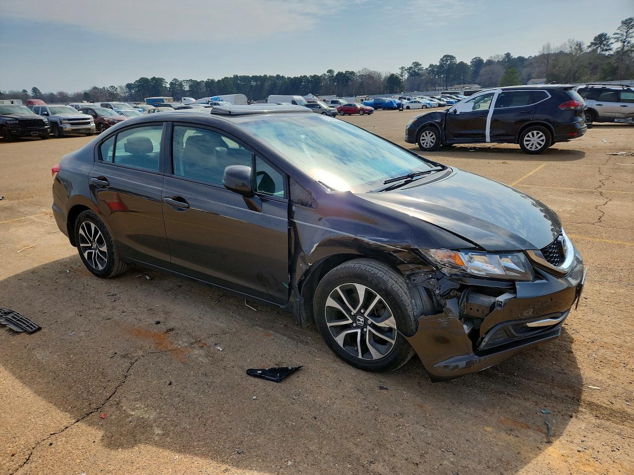 2013 Honda Civic Ex - Фото 4