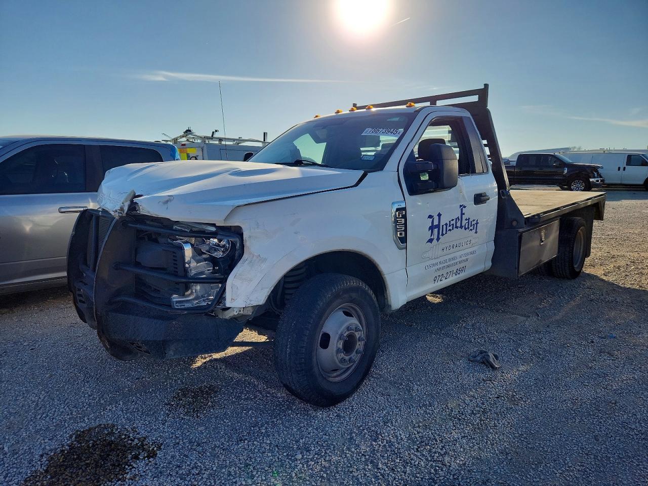 2018 Ford F350 Super Duty Flatbed Truck - Image 2