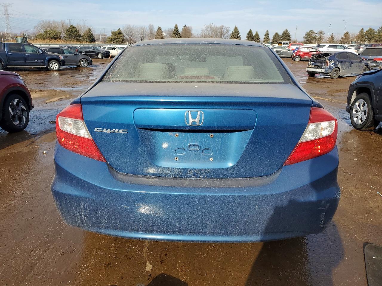 2012 Honda Civic Lx - Фото 6