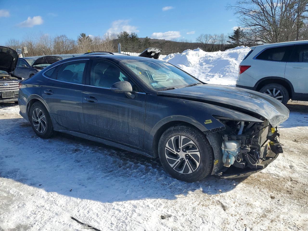 2021 Hyundai Sonata Hybrid Blue - Фото 4