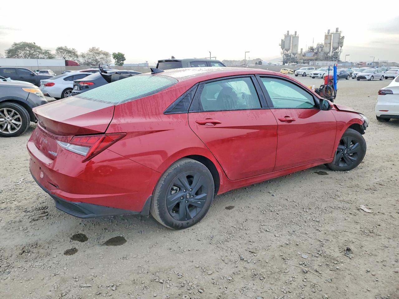 2022 Hyundai Elantra Hybrid Blue - Фото 3