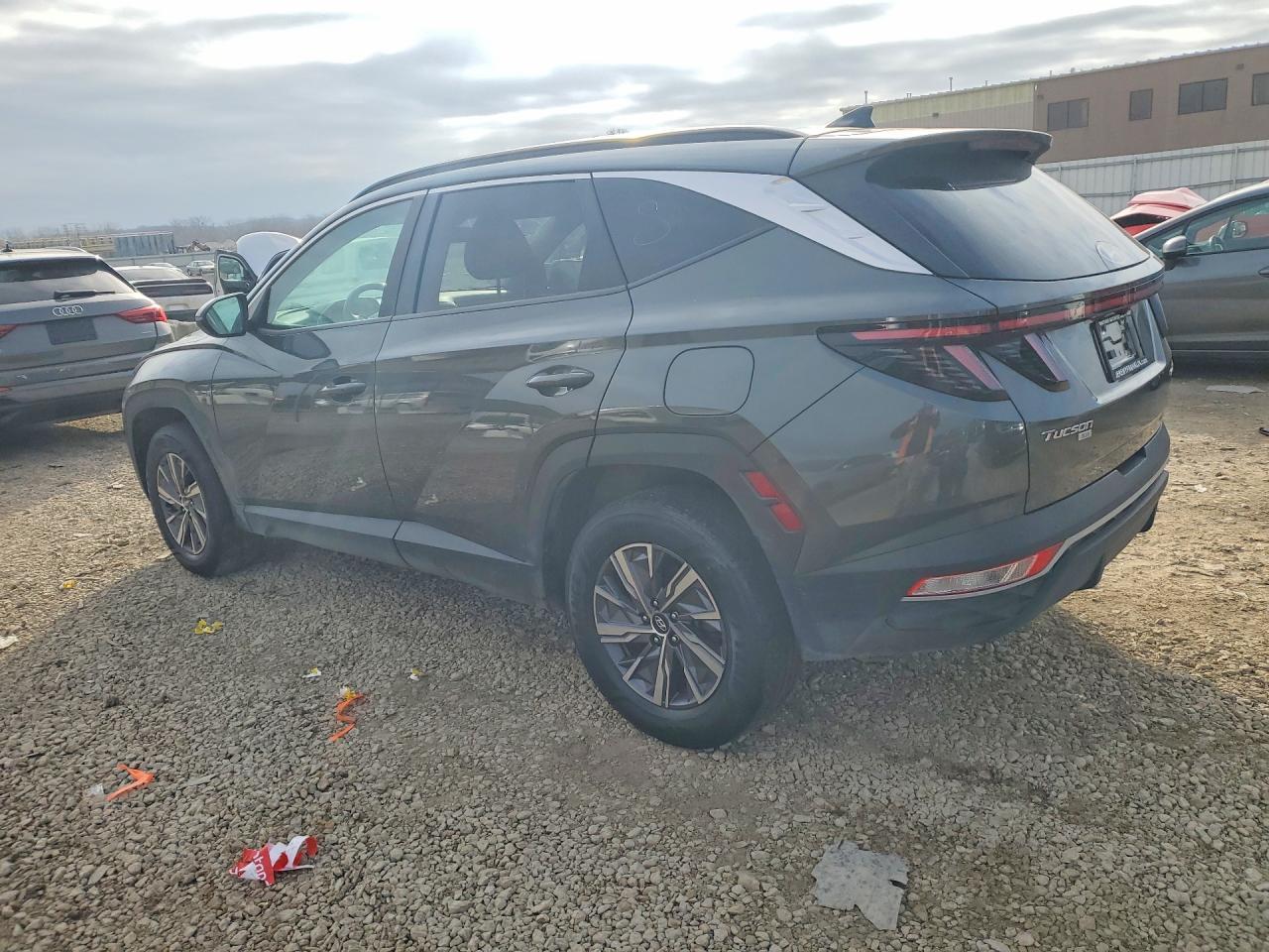 2022 Hyundai Tucson Blue - Image 2