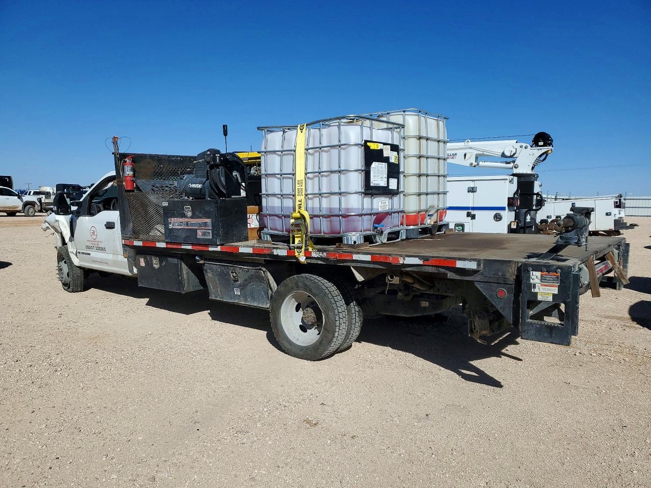 2020 Ford F550 Super Duty Flatbed Truck - Image 2