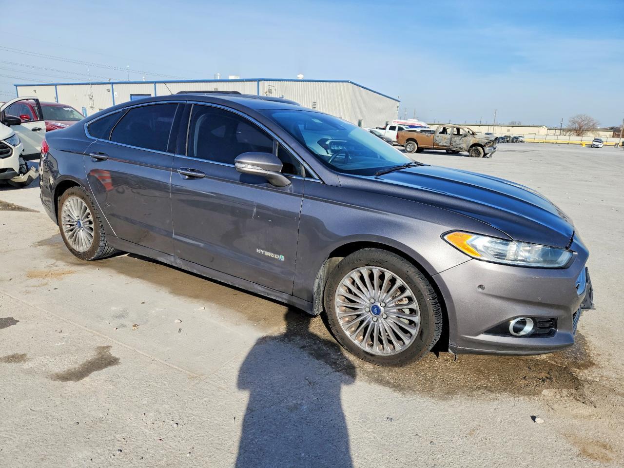 2014 Ford Fusion Titanium Hev - Фото 4