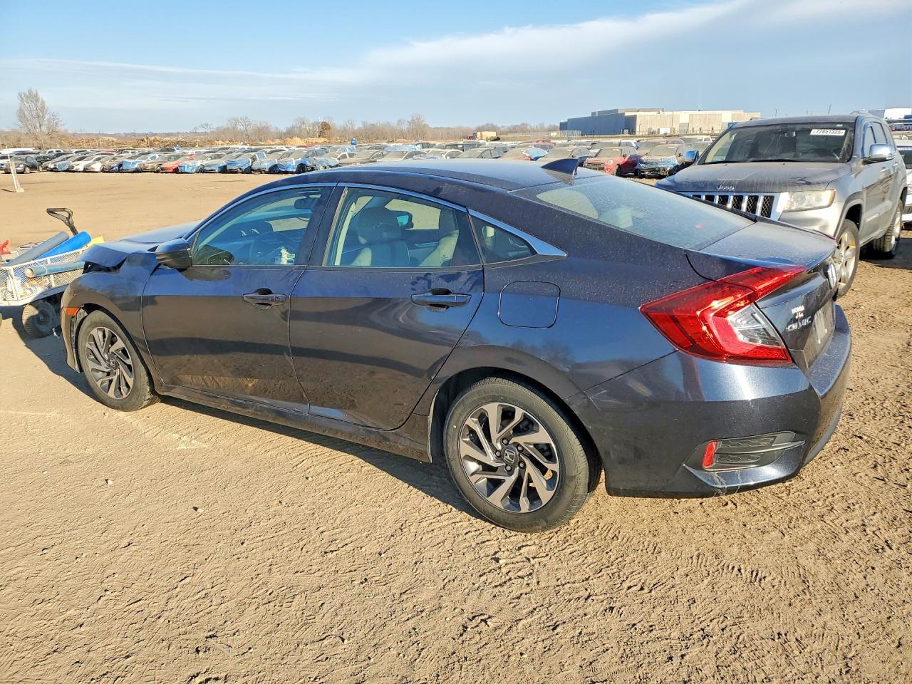2017 Honda Civic Ex - Фото 2
