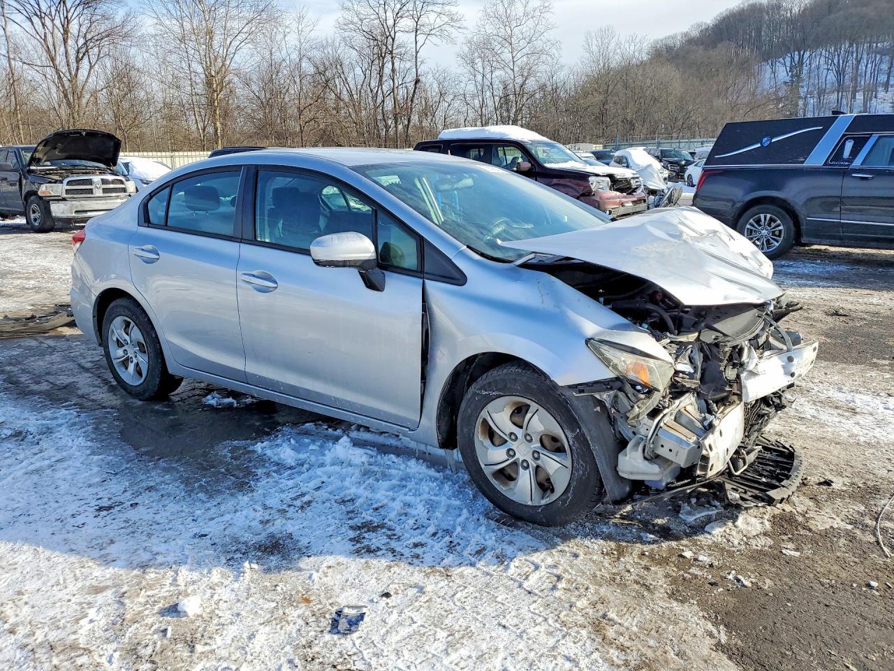 2014 Honda Civic Lx - Фото 4