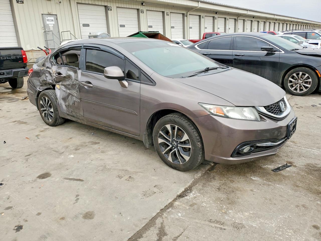2013 Honda Civic Exl - Фото 4