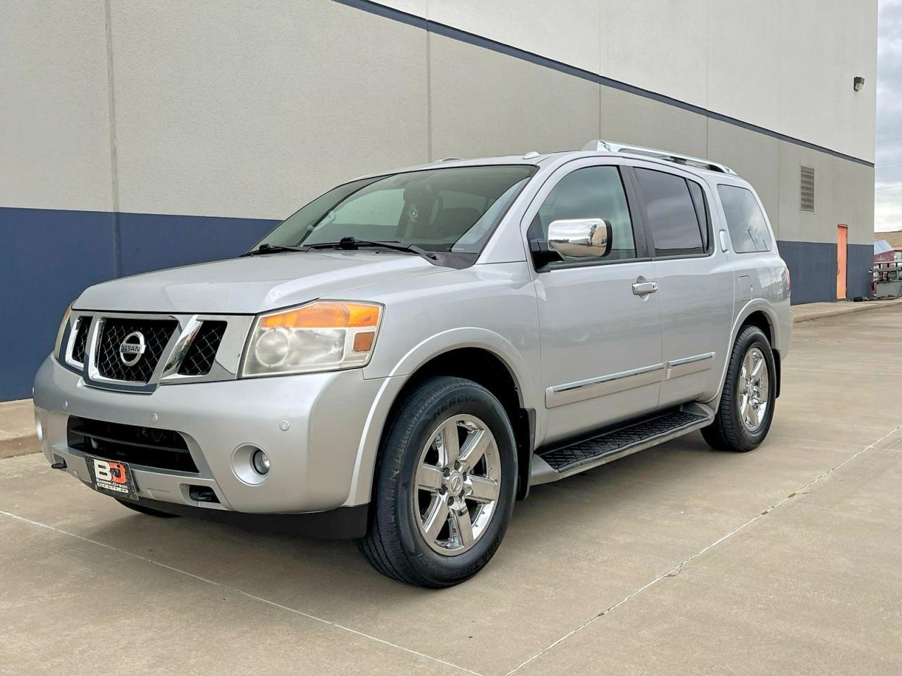 2014 Niss Armada Pla Silvr - Image 2