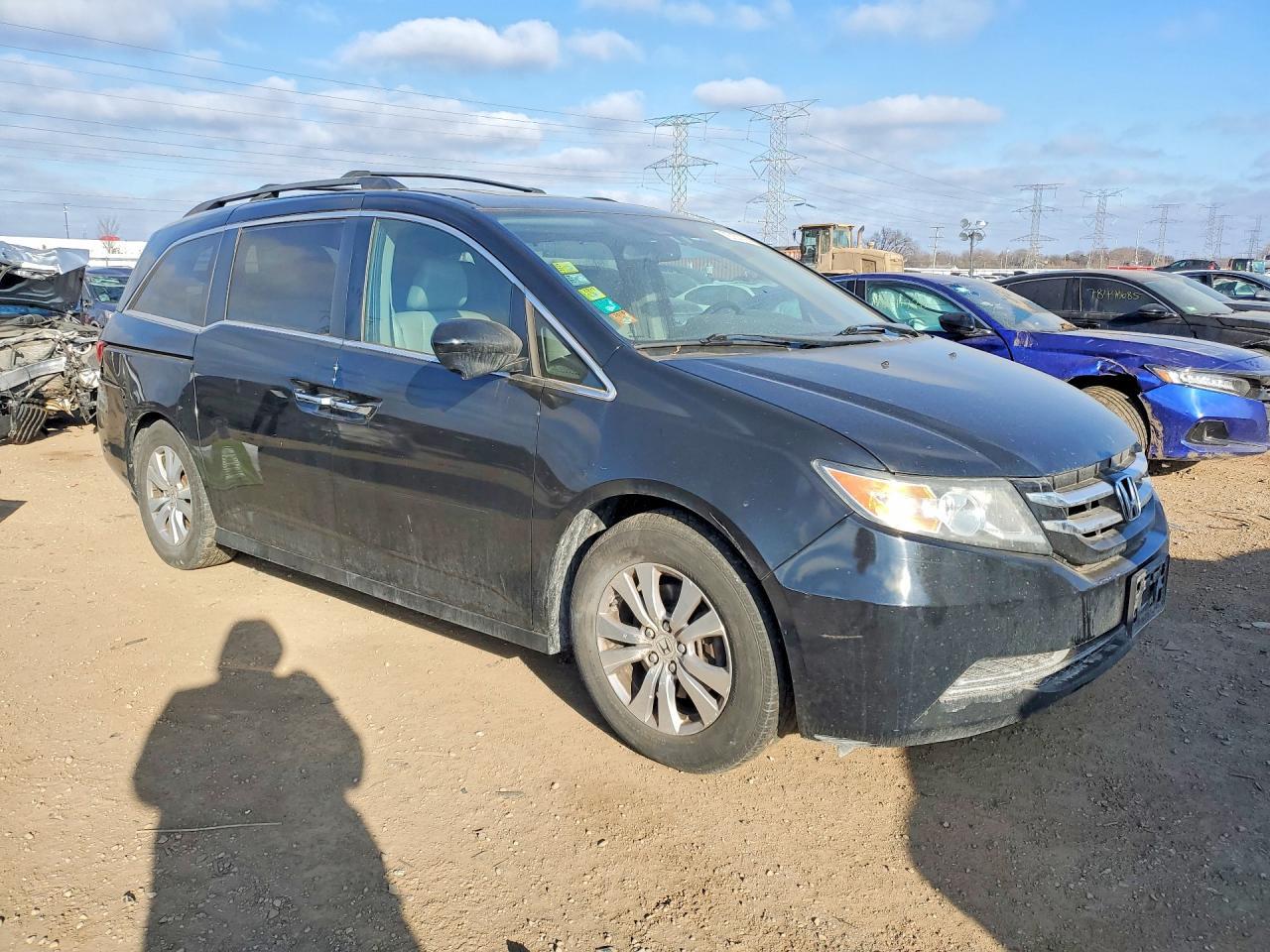 2014 Honda Odyssey Exl - Фото 4