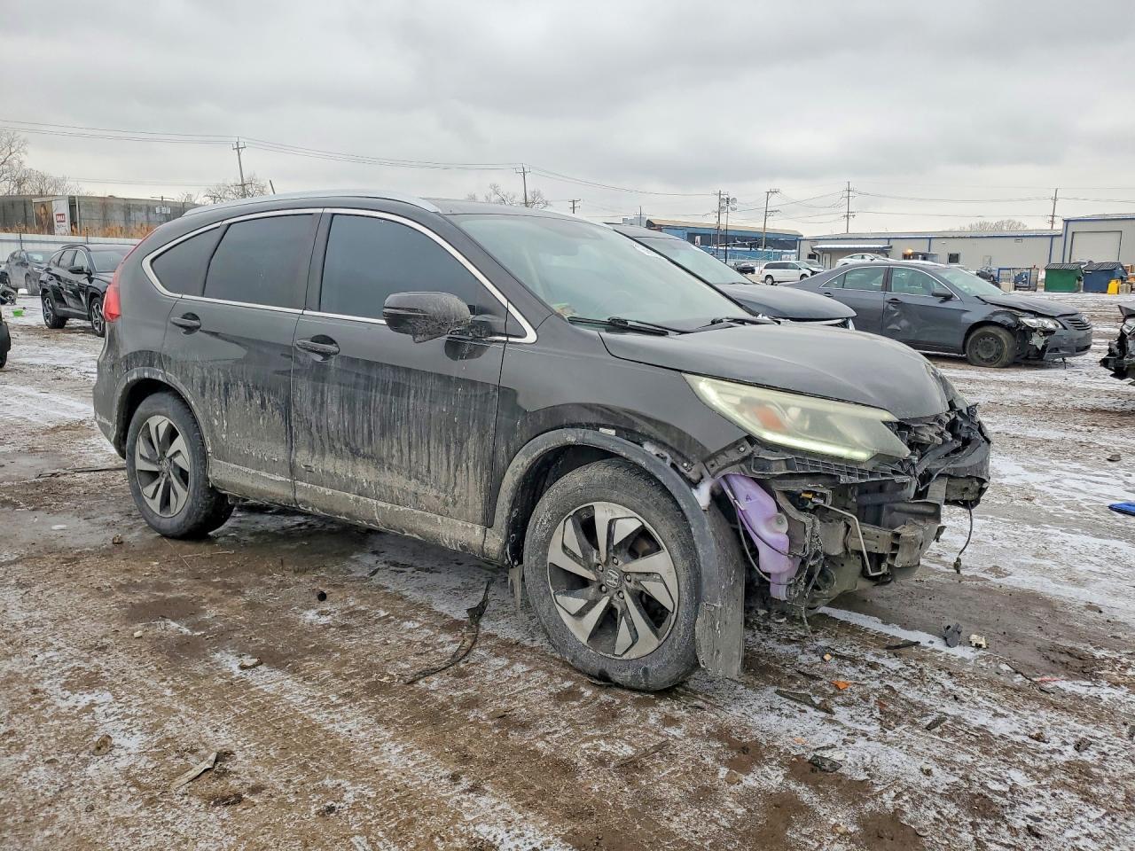 2015 Honda Cr-V Touring - Фото 4