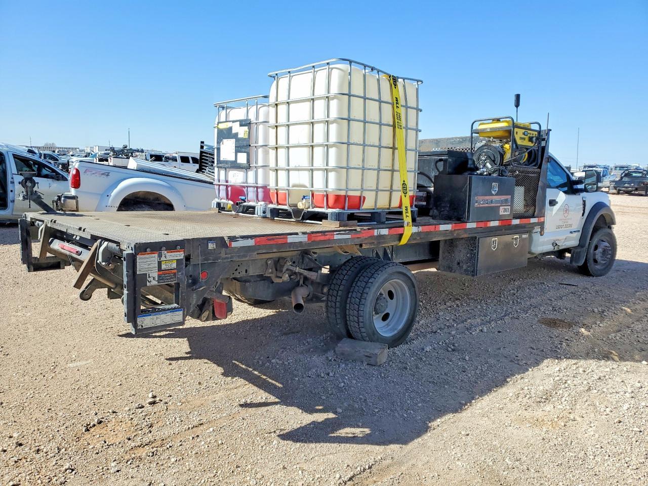 2020 Ford F550 Super Duty Flatbed Truck - Image 3