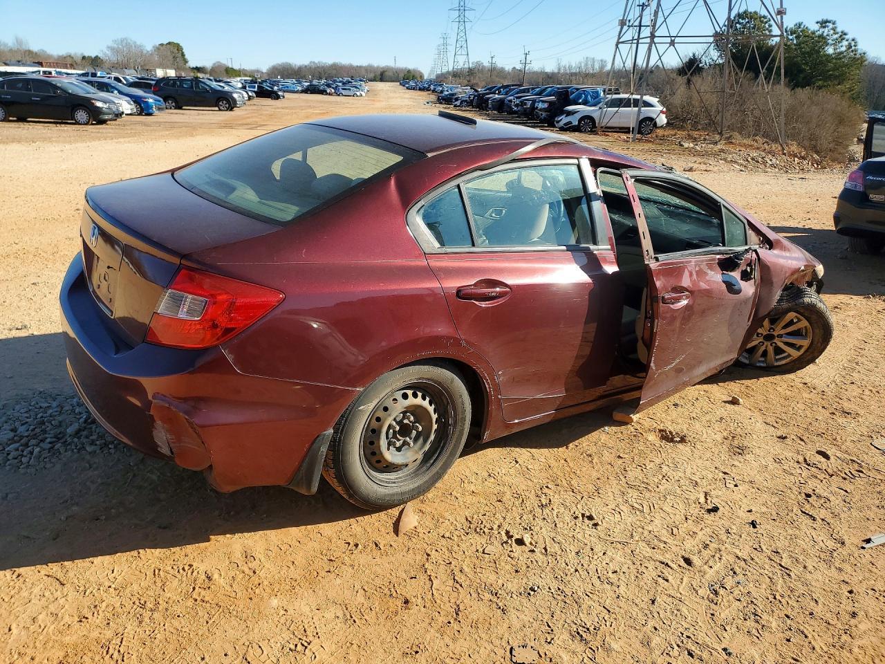 2012 Honda Civic Lx - Фото 3