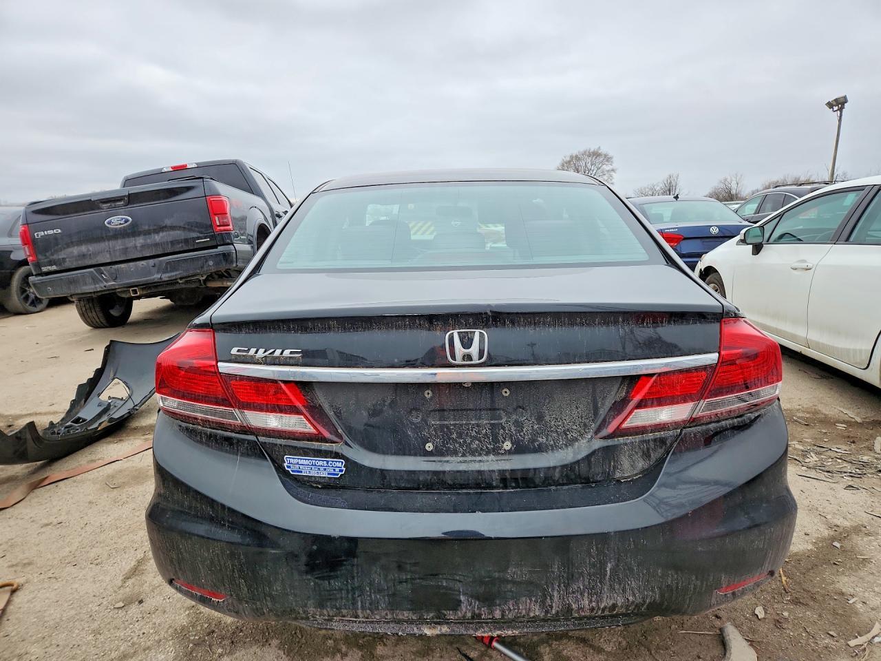 2013 Honda Civic Lx - Фото 6