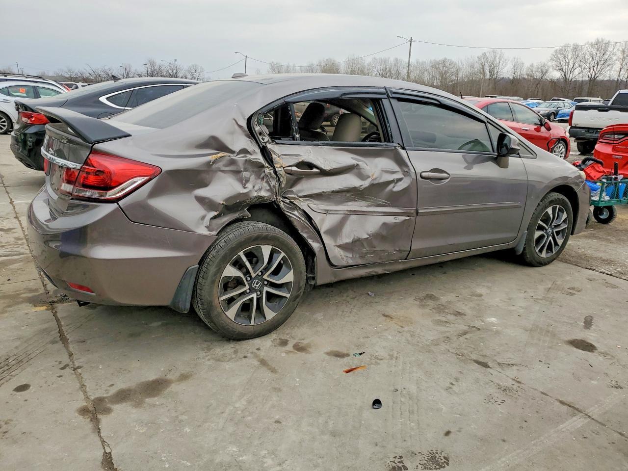 2013 Honda Civic Exl - Фото 3