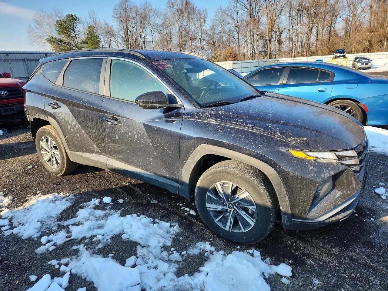 2024 Hyundai Tucson Blue - Фото 4