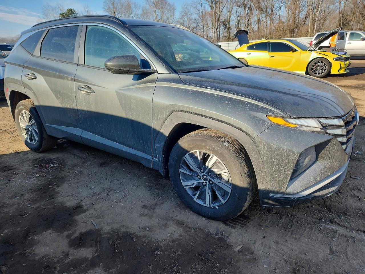 2024 Hyundai Tucson Blue - Фото 4
