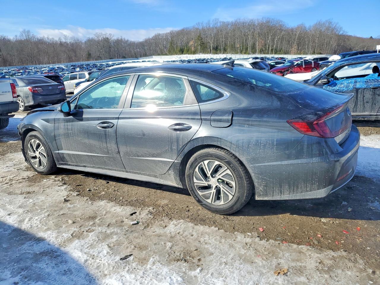 2021 Hyundai Sonata Hybrid Blue - Фото 2