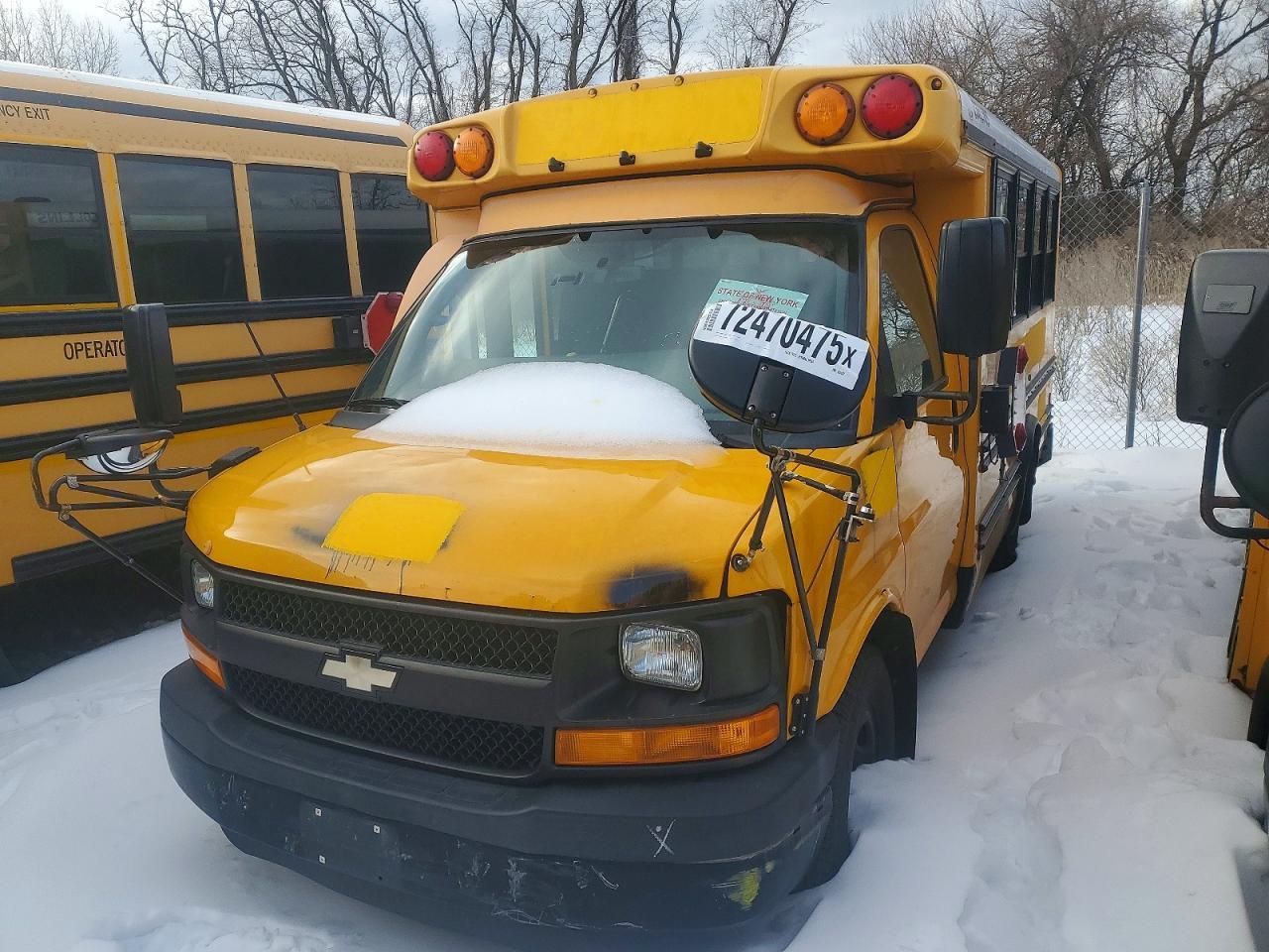 2014 Chevrolet Express School Bus - Image 2